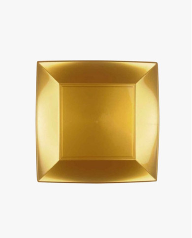 Piatto Dessert Nice PP Oro 180 mm - 25 pezzi Piatto Dessert Nice PP Oro 180 mm - 25 pezzi