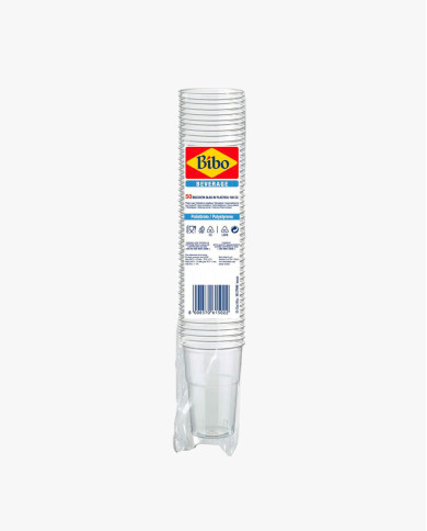 Bicchieri Glas Rigidi in PS 100 ml - 50 pezzi Bicchieri Glas Rigidi in PS 100 ml - 50 pezzi