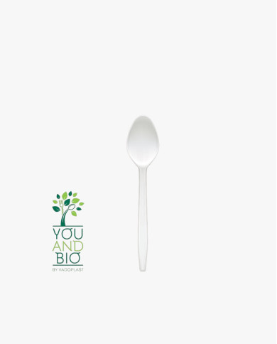 Cucchiaino bio compostabile compatto 3000pz Cucchiaino bio compostabile compatto 3000pz