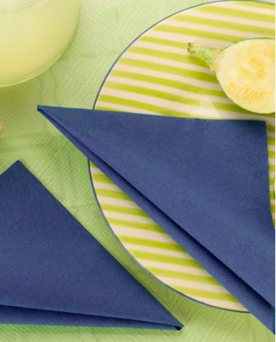 Tovaglioli 33x33 cm 2v touch blu 50 pezzi Tovaglioli 33x33 cm 2v touch blu 50 pezzi