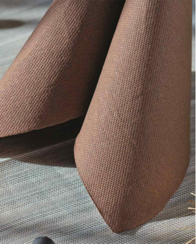 Tovaglioli 38x38 cm 2v tissù cacao 40 pezzi Tovaglioli 38x38 cm 2v tissù cacao 40 pezzi