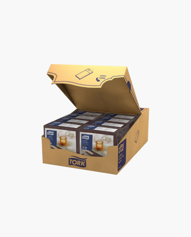 Tork Premium LinStyle Tovagliolo portaposate cacao - 50pz Tork Premium LinStyle Tovagliolo portaposate cacao - 50pz