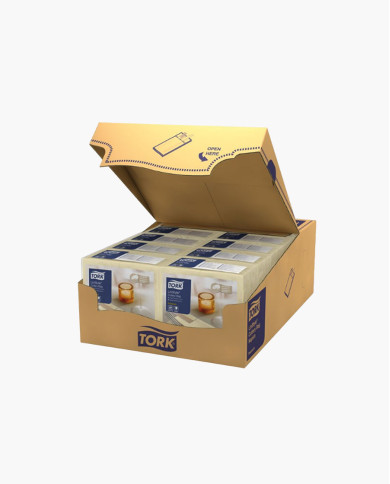 Tork Premium LinStyle Tovagliolo portaposate champagne - 50pz Tork Premium LinStyle Tovagliolo portaposate champagne - 50pz