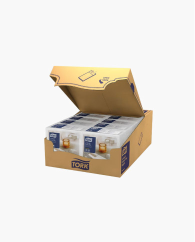 Tork Premium LinStyle Tovagliolo portaposate bianco - 50pz Tork Premium LinStyle Tovagliolo portaposate bianco - 50pz