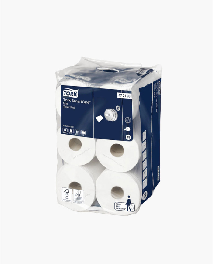 Rotolo carta igienica SmartOne Mini Tork 2v - 12 pz Rotolo carta igienica SmartOne Mini Tork 2v - 12 pz