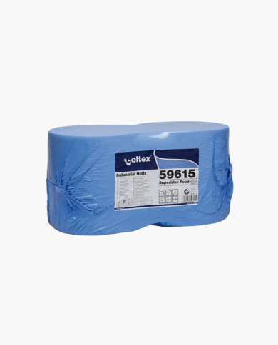 Rotolo industriale Super Blue Food 3 veli da 500 strappi Rotolo industriale Super Blue Food 3 veli da 500 strappi