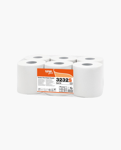Bobina spirale asciugamani Eco Save 2 veli 6 rotoli Bobina spirale asciugamani Eco Save 2 veli 6 rotoli