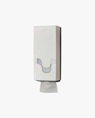 Dispenser Megamini White per carta igienica interfogliata Dispenser Megamini White per carta igienica interfogliata