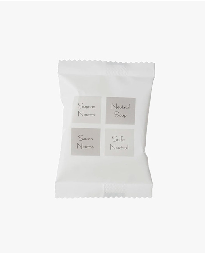Sapone 15 g in flow-pack Linea "Neutra" - 280 pezzi Sapone 15 g in flow-pack Linea "Neutra" - 280 pezzi