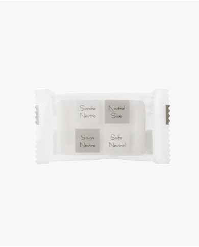 Sapone 12 g in flow-pack Linea "Neutra" - 600 pezzi Sapone 12 g in flow-pack Linea "Neutra" - 600 pezzi
