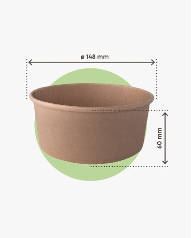 Bowl tonda monouso 750ml - 50 pezzi Bowl tonda monouso 750ml - 50 pezzi