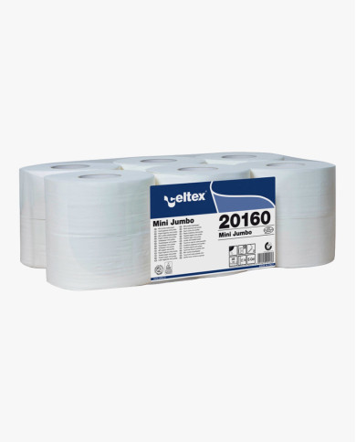 Carta igienica mini jumbo Celtex 2 veli 160 metri Carta igienica mini jumbo Celtex 2 veli 160 metri